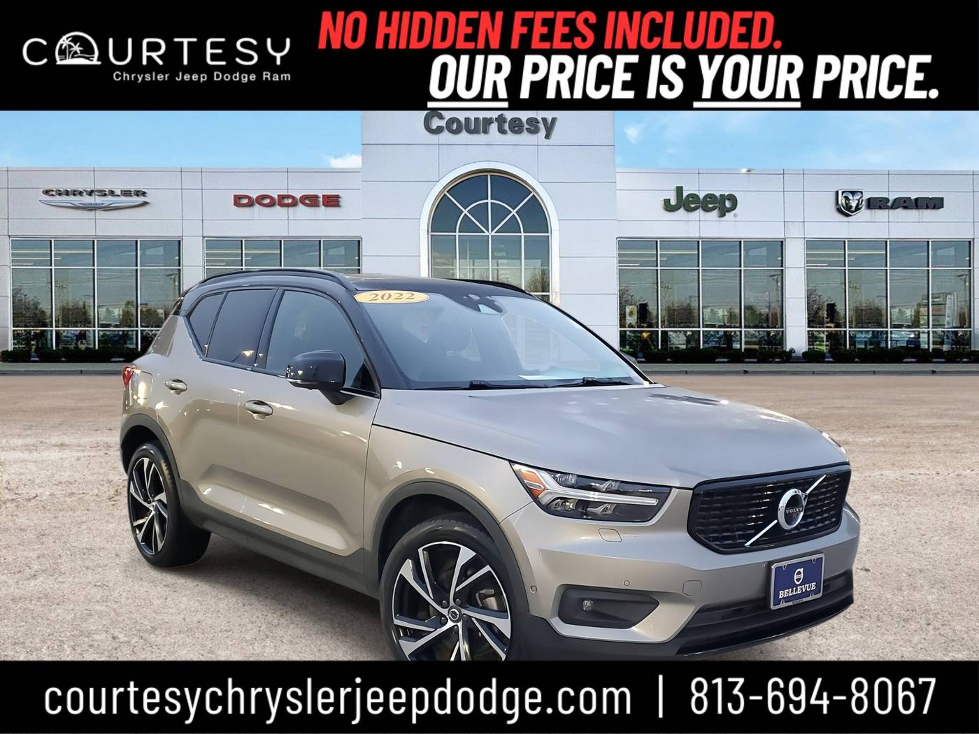 2022 Volvo XC40 R-Design — SUV — 40,847 mi — Tampa, FL