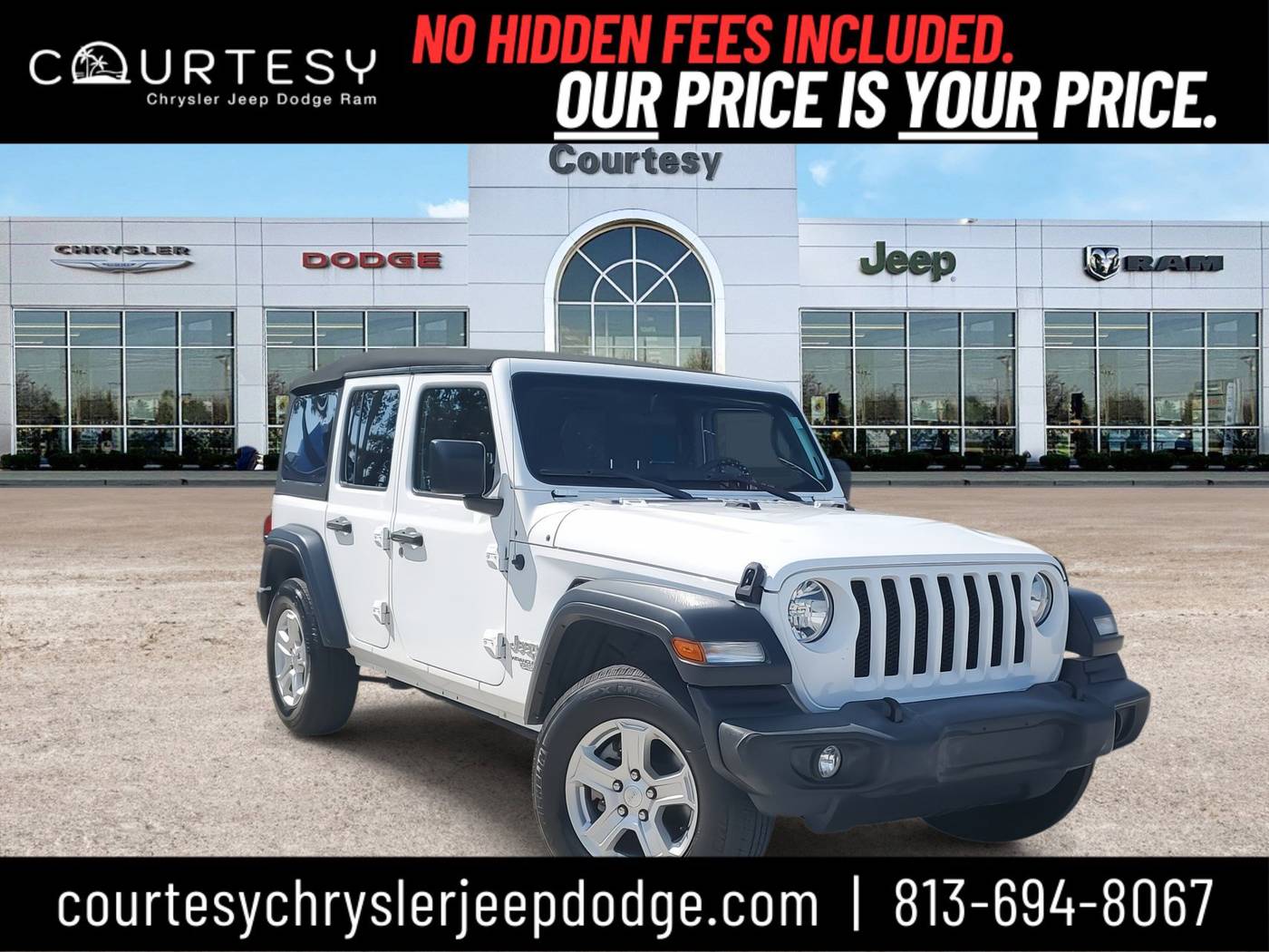 2019 Jeep Wrangler Sport S — SUV — 94,452 mi — Tampa, FL