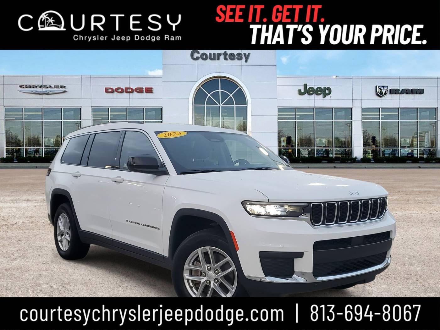2023 Jeep Grand Cherokee Laredo — SUV — 43,468 mi — Tampa, FL
