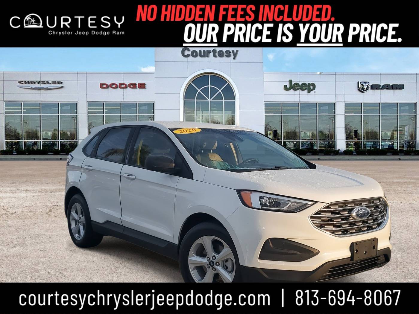 2020 Ford Edge SE — SUV — 58,590 mi — Tampa, FL