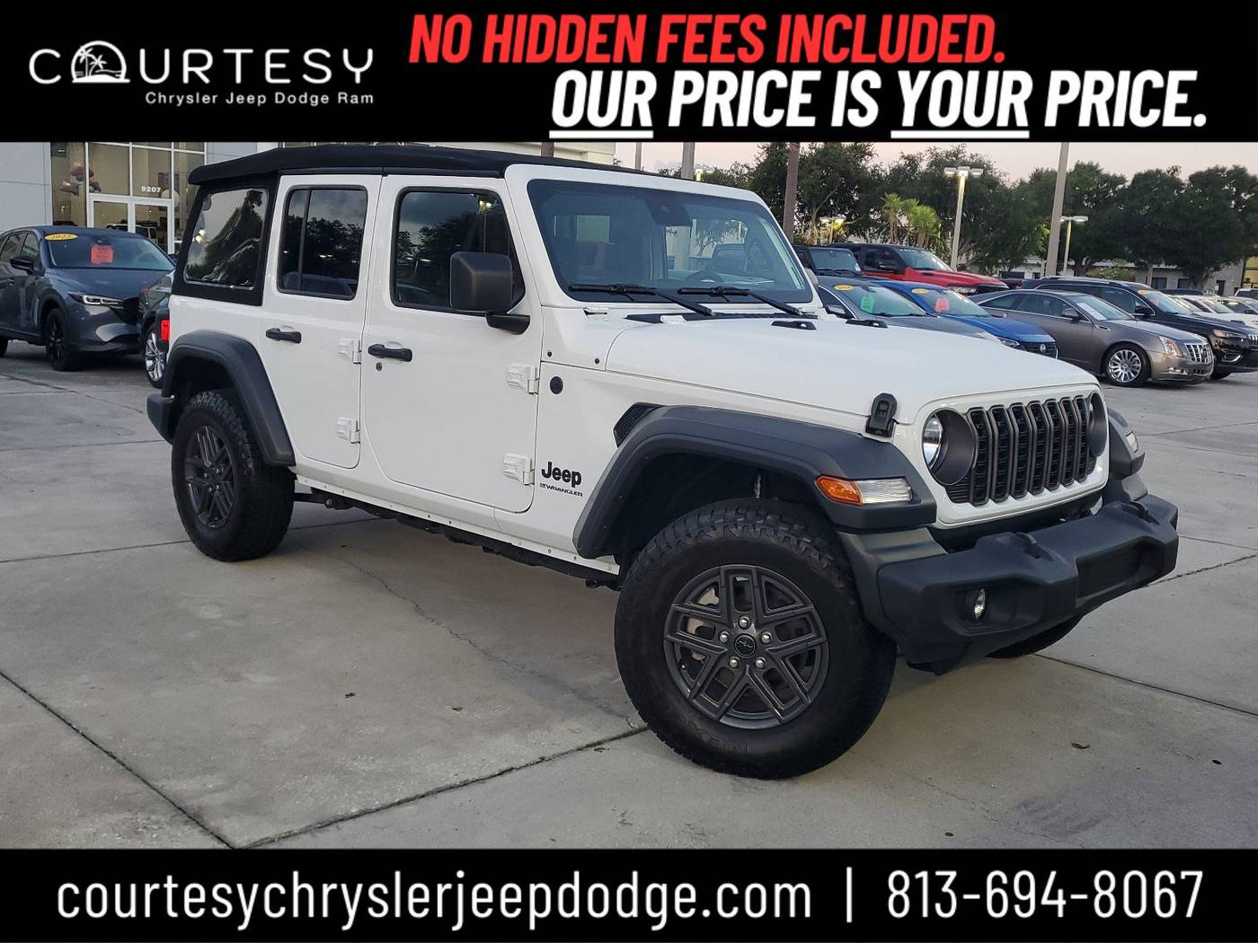 2024 Jeep Wrangler Sport S — SUV — 4,896 mi — Tampa, FL