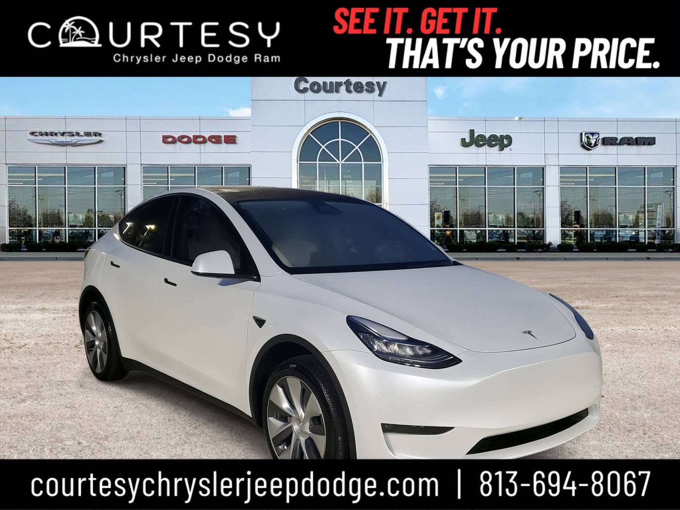 2023 Tesla Model Y Long Range — SUV — 14,596 mi — Tampa, FL