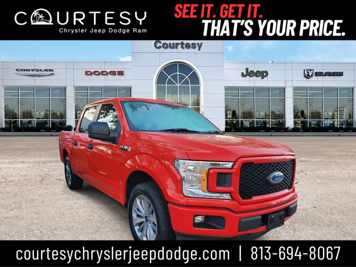 2018 Ford F-150 XL — Pickup Truck — 63,242 mi — Tampa, FL