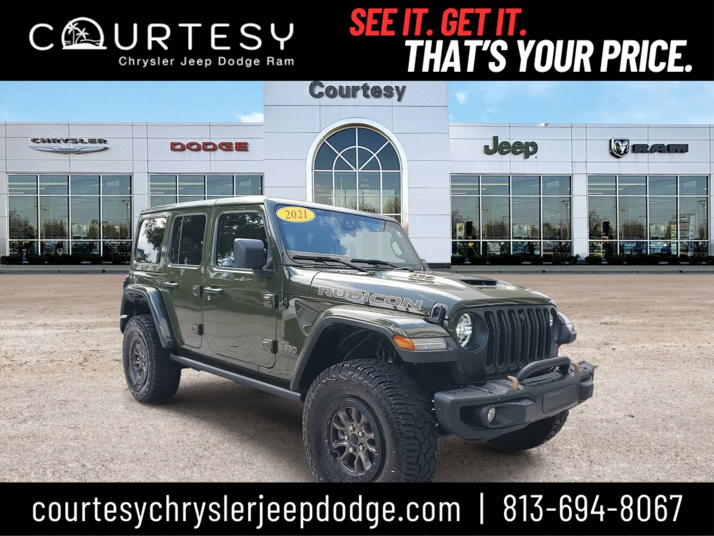 2021 Jeep Wrangler Rubicon 392 — SUV — 35,690 mi — Tampa, FL