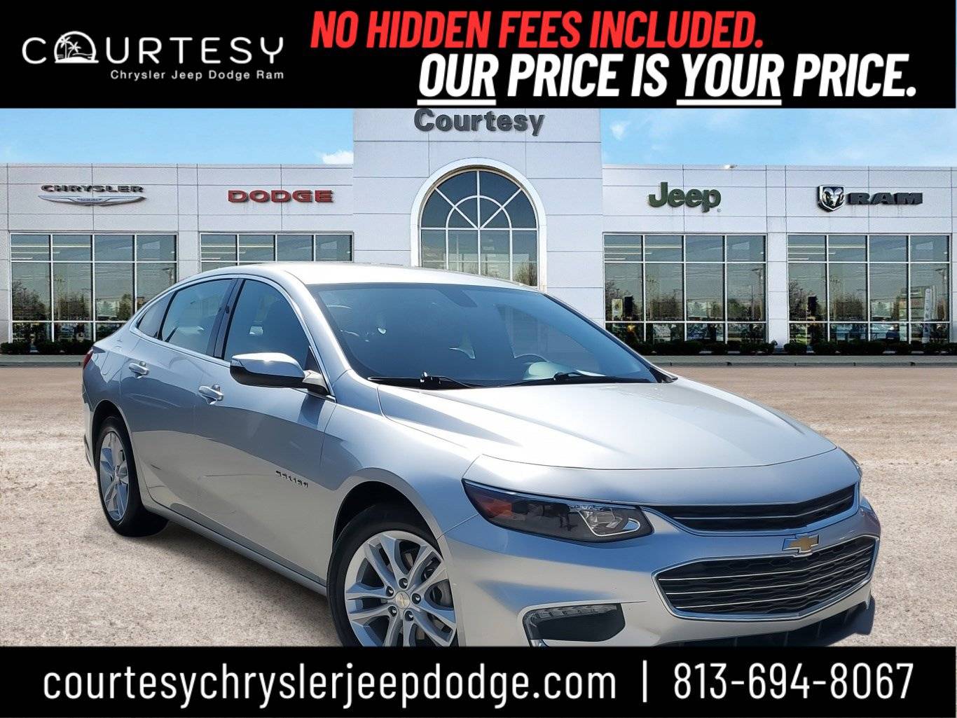 2018 Chevrolet Malibu LT — Sedan — 58,678 mi — Tampa, FL