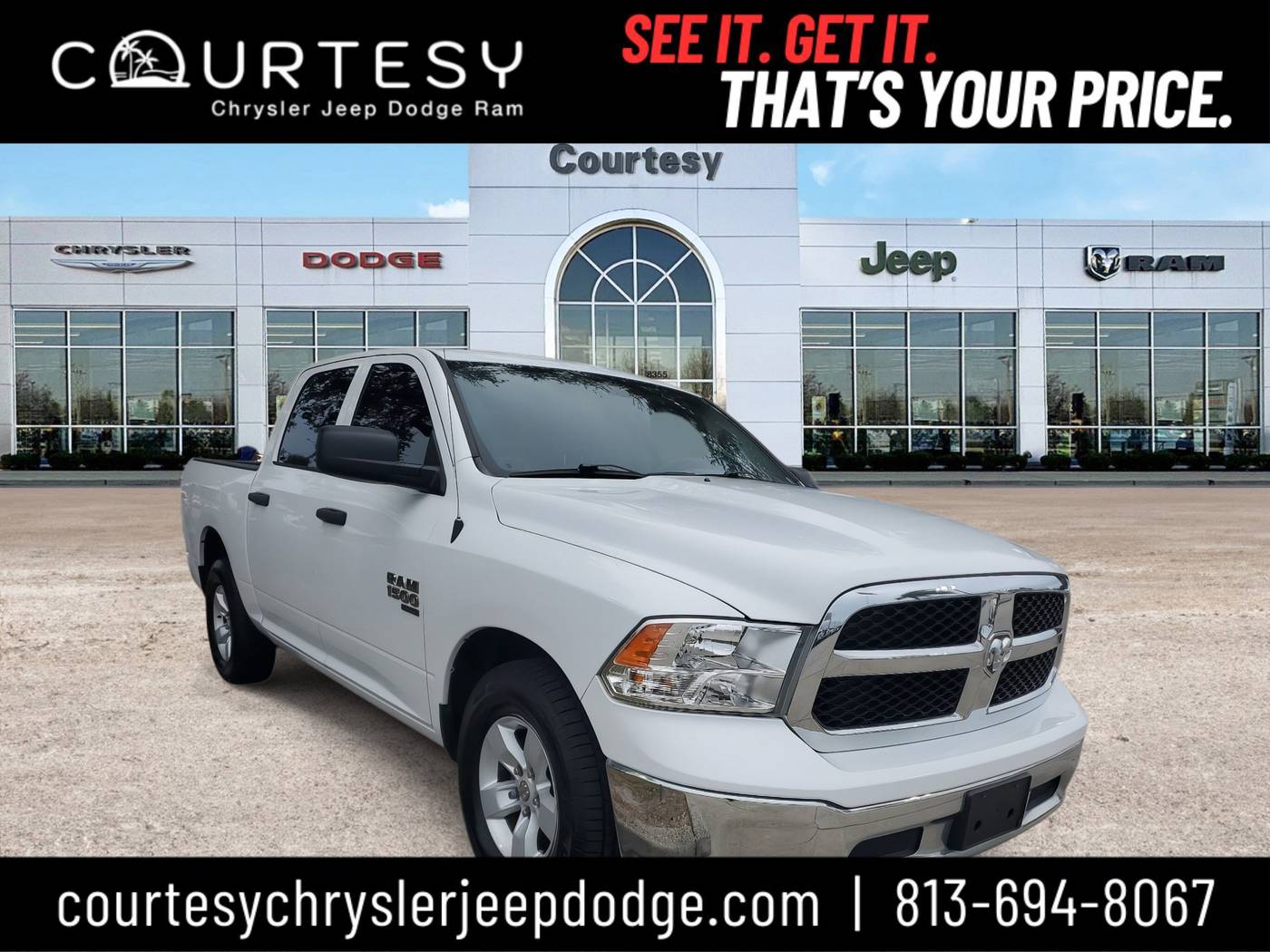 2019 Ram 1500 Classic Tradesman — Pickup Truck — 135,533 mi — Tampa, FL