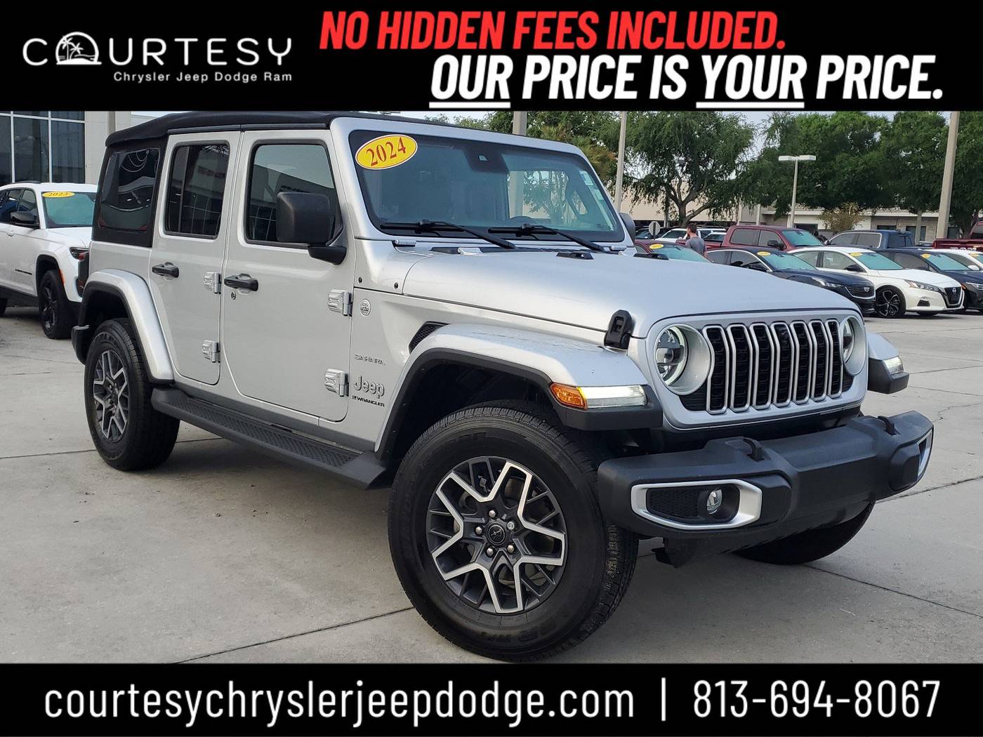 2024 Jeep Wrangler Sahara — SUV — 6,549 mi — Tampa, FL