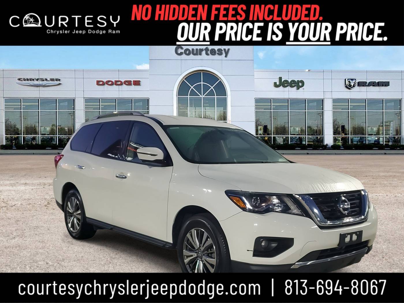 2019 Nissan Pathfinder SL — SUV — 70,614 mi — Tampa, FL