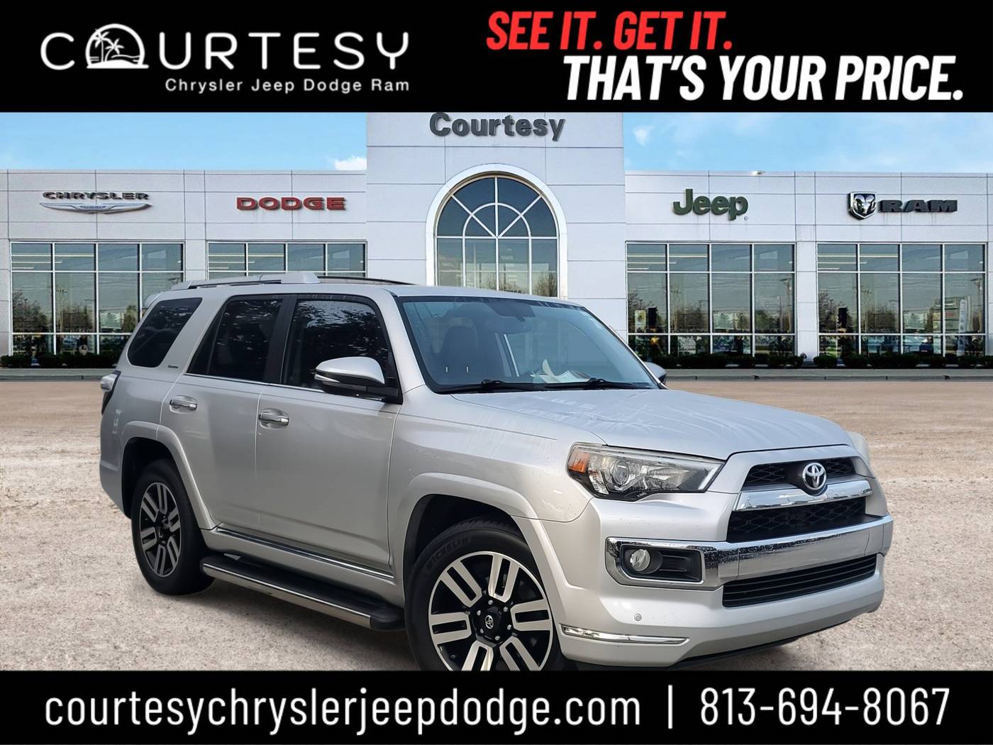 2014 Toyota 4Runner Limited — SUV — 82,336 mi — Tampa, FL