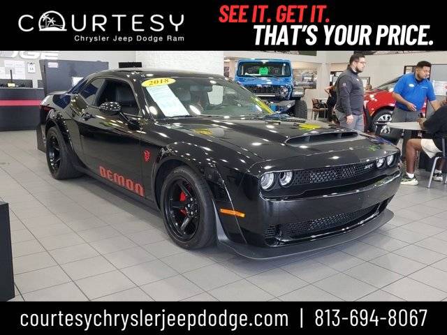 2018 Dodge Challenger SRT Demon — Coupe — 9,285 mi — Tampa, FL