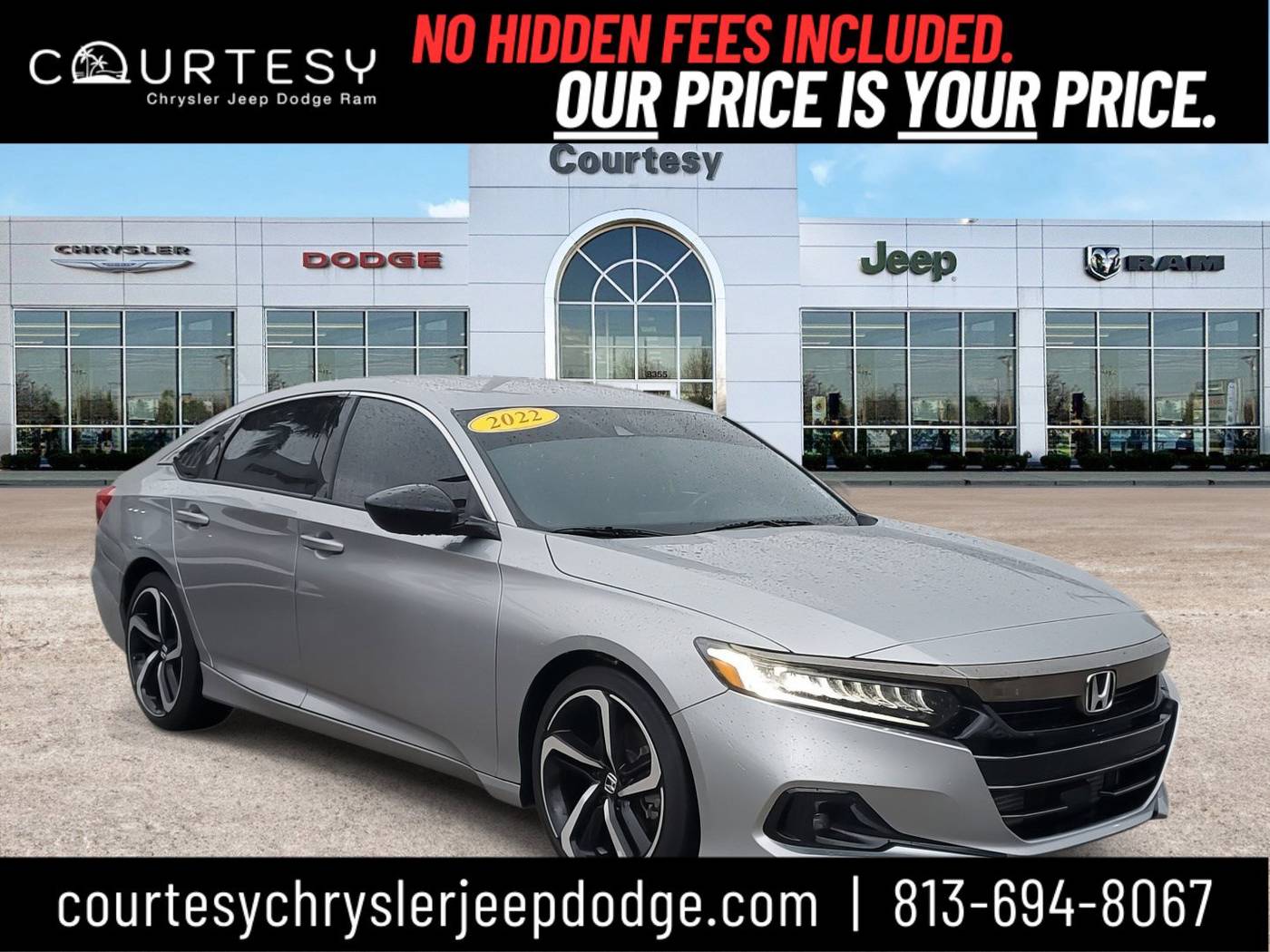 2022 Honda Accord Sport — Sedan — 18,655 mi — Tampa, FL