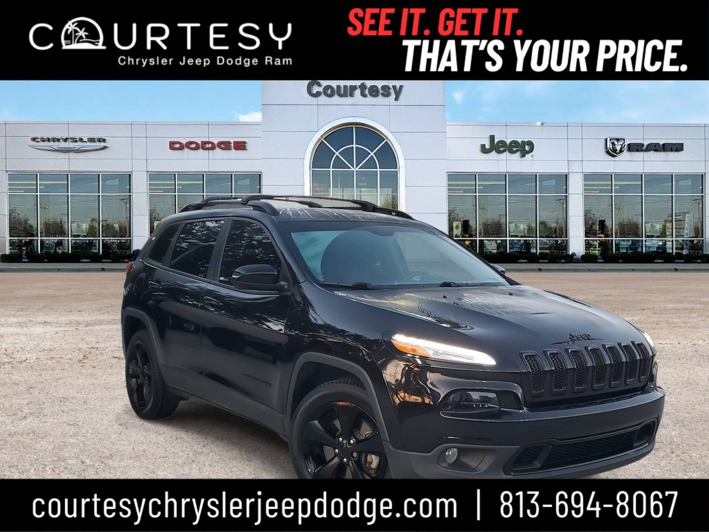 2018 Jeep Cherokee Latitude — SUV — 52,288 mi — Tampa, FL