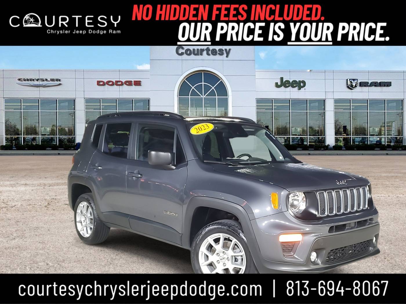 2023 Jeep Renegade Latitude — SUV — 17,818 mi — Tampa, FL