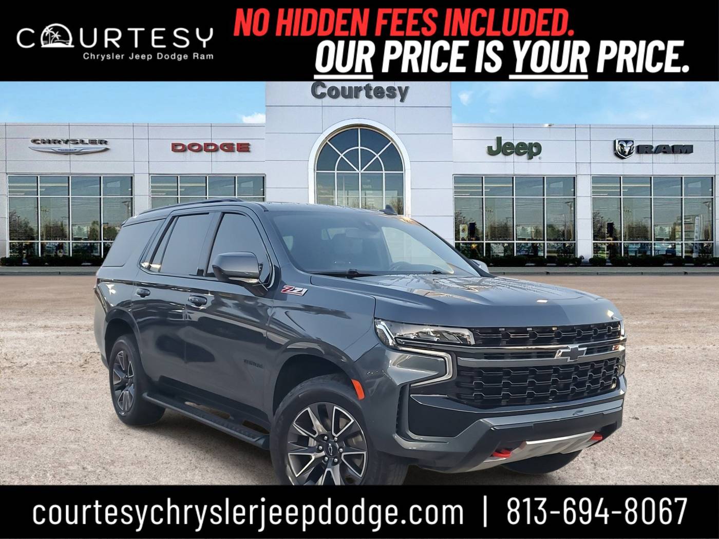 2021 Chevrolet Tahoe Z71 — SUV — 59,232 mi — Tampa, FL