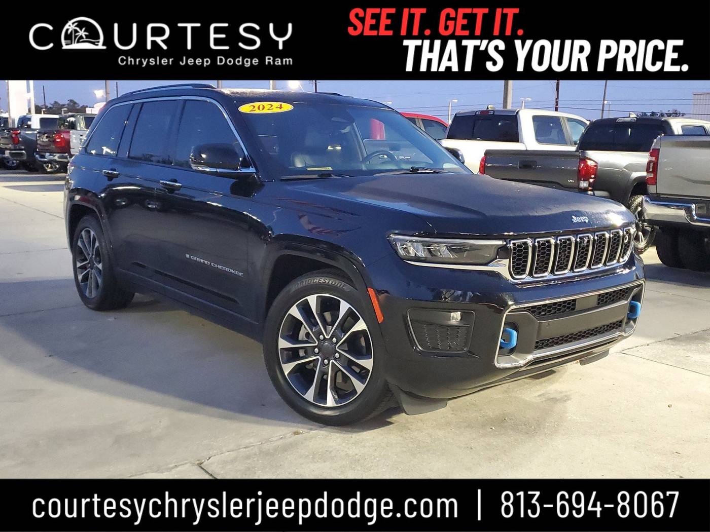 2024 Jeep Grand Cherokee Overland 4xe — SUV — 10,604 mi — Tampa, FL