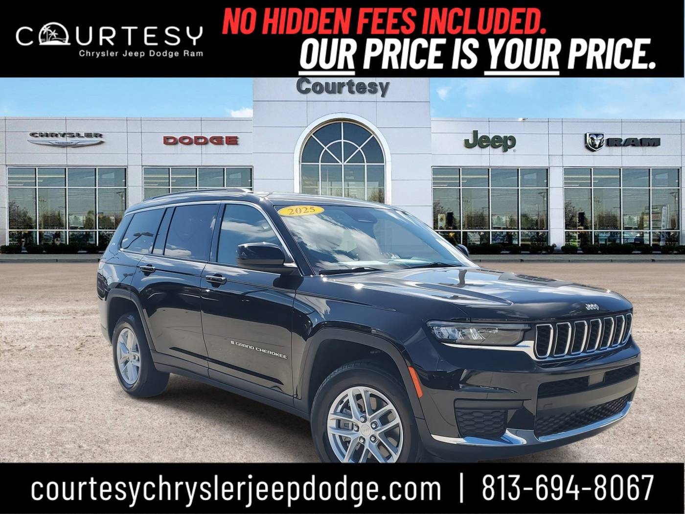 2025 Jeep Grand Cherokee Laredo — SUV — 7,506 mi — Tampa, FL