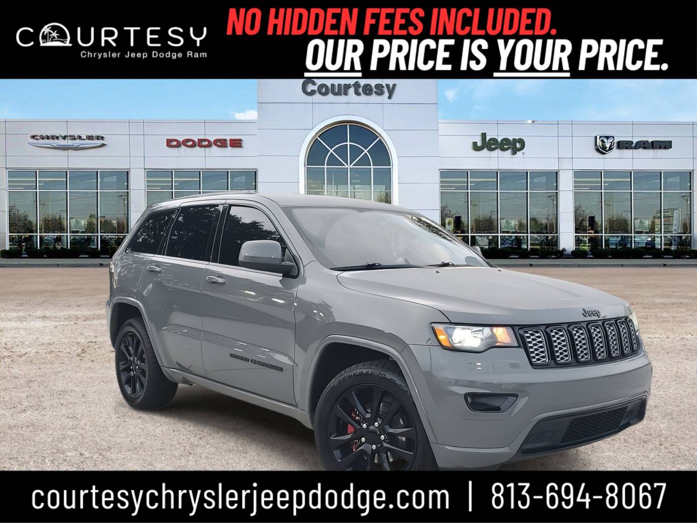 2019 Jeep Grand Cherokee Altitude — SUV — 89,283 mi — Tampa, FL