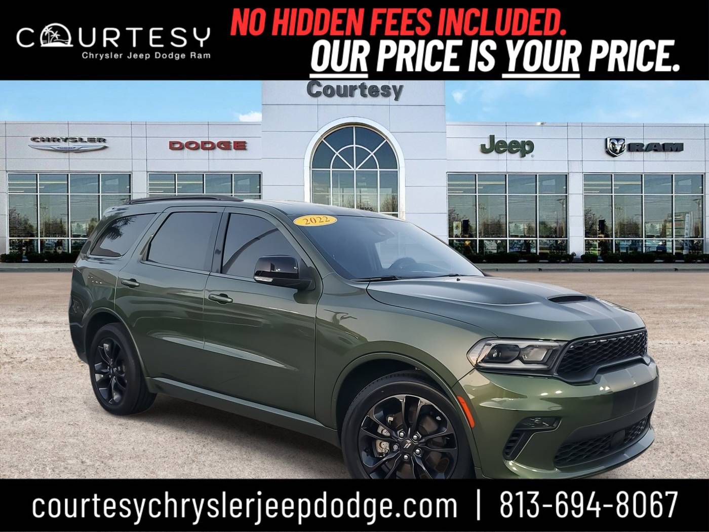 2022 Dodge Durango GT Plus — SUV — 72,066 mi — Tampa, FL