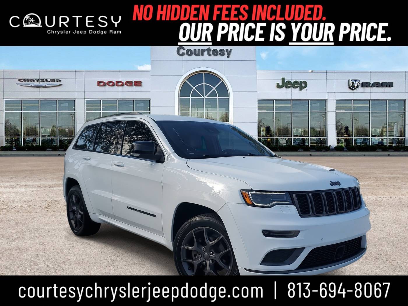2019 Jeep Grand Cherokee Limited X — SUV — 55,316 mi — Tampa, FL