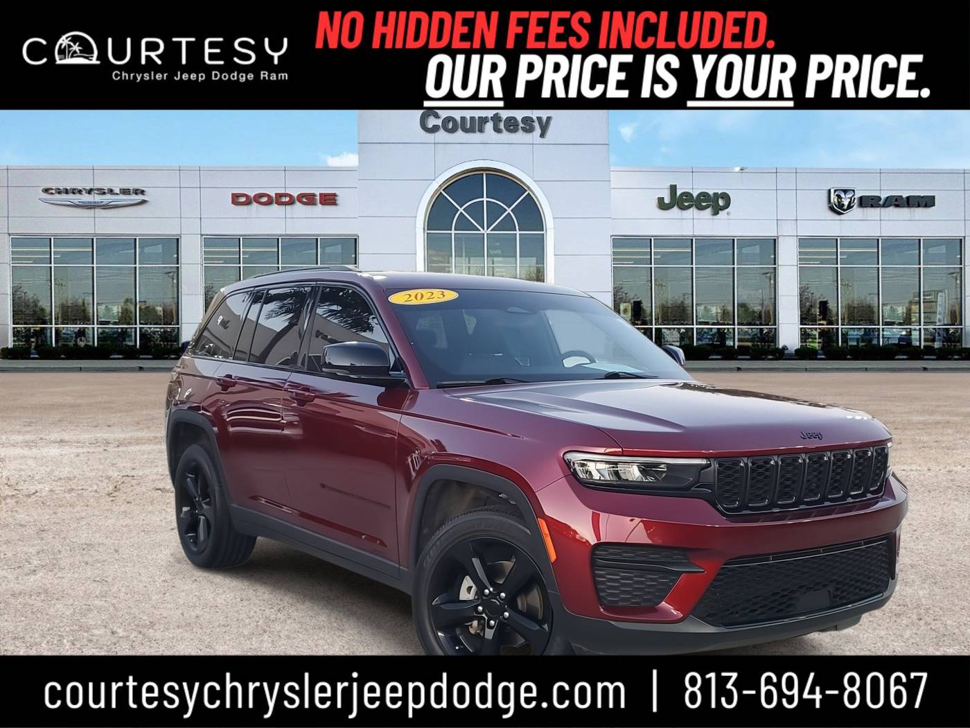 2023 Jeep Grand Cherokee Altitude — SUV — 28,776 mi — Tampa, FL