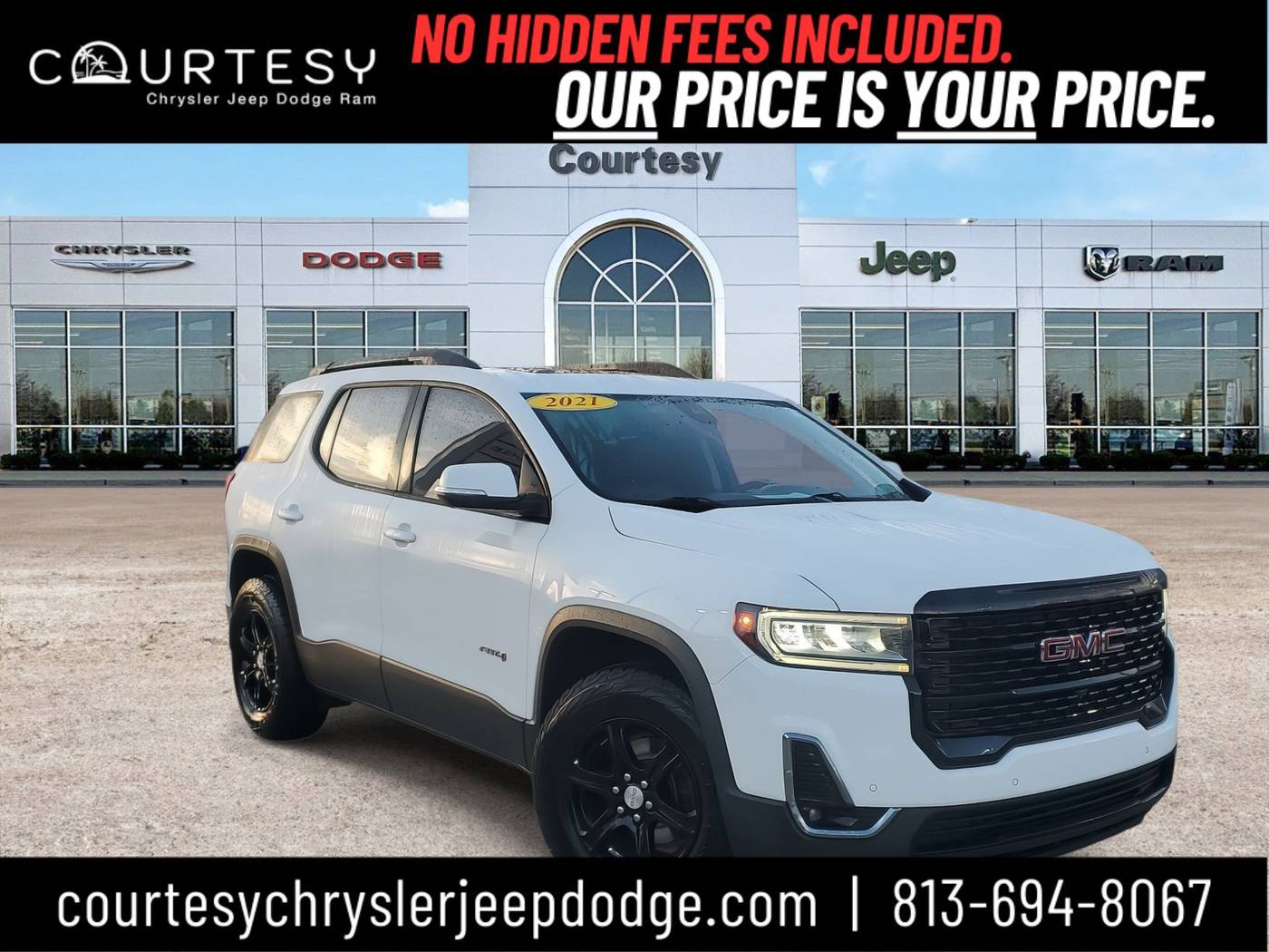2021 GMC Acadia AT4 — SUV — 98,904 mi — Tampa, FL