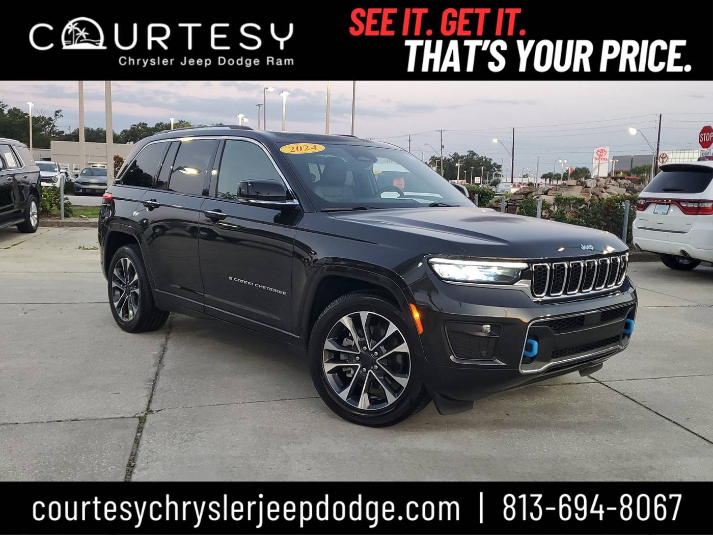 2024 Jeep Grand Cherokee Overland 4xe — SUV — 8,142 mi — Tampa, FL
