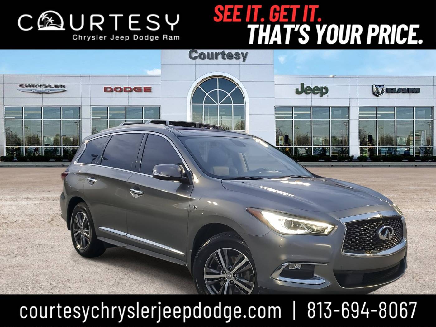 2017 INFINITI QX60 3.5 — SUV — 121,224 mi — Tampa, FL
