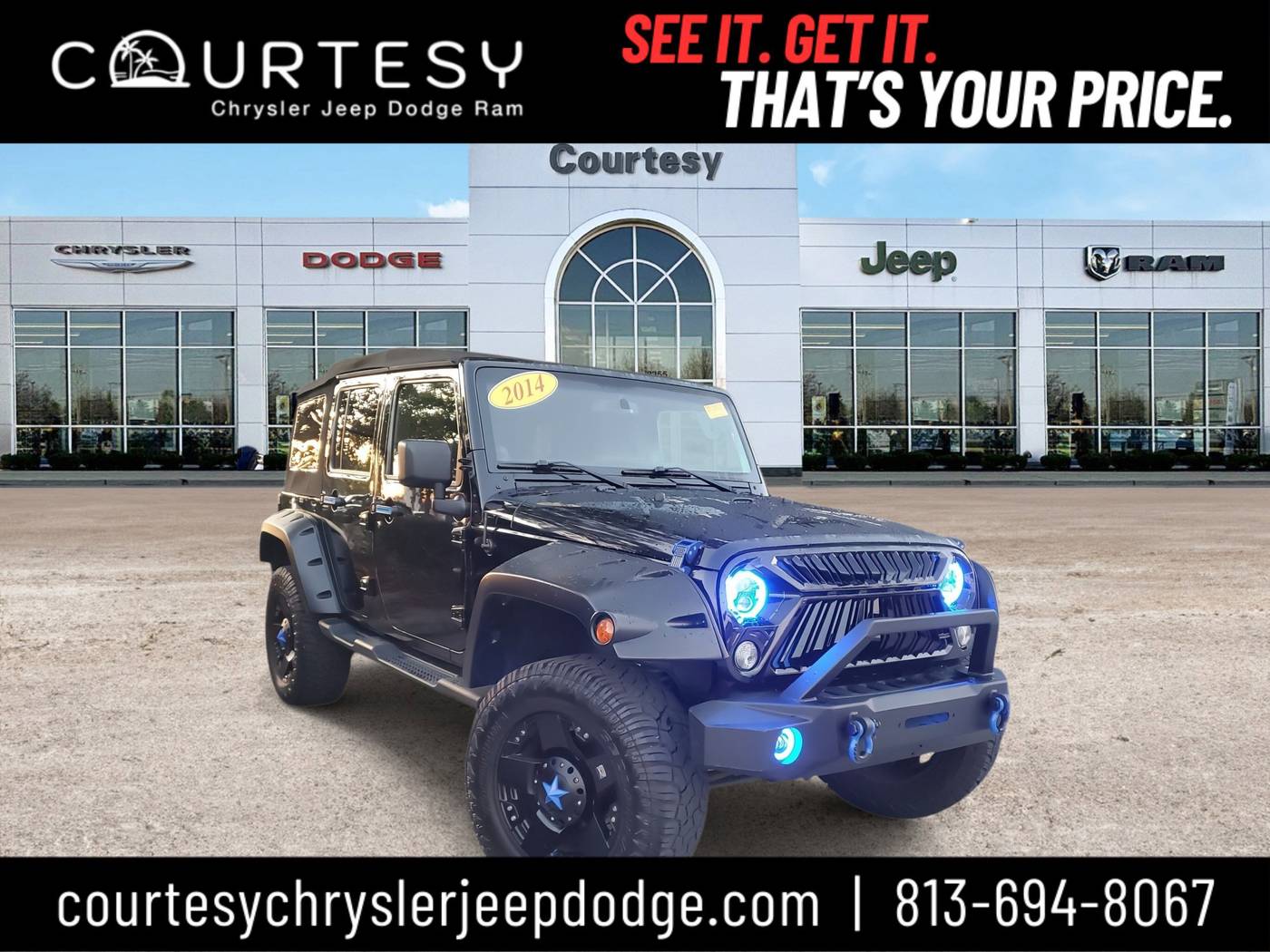 2014 Jeep Wrangler Sahara — SUV — 64,842 mi — Tampa, FL