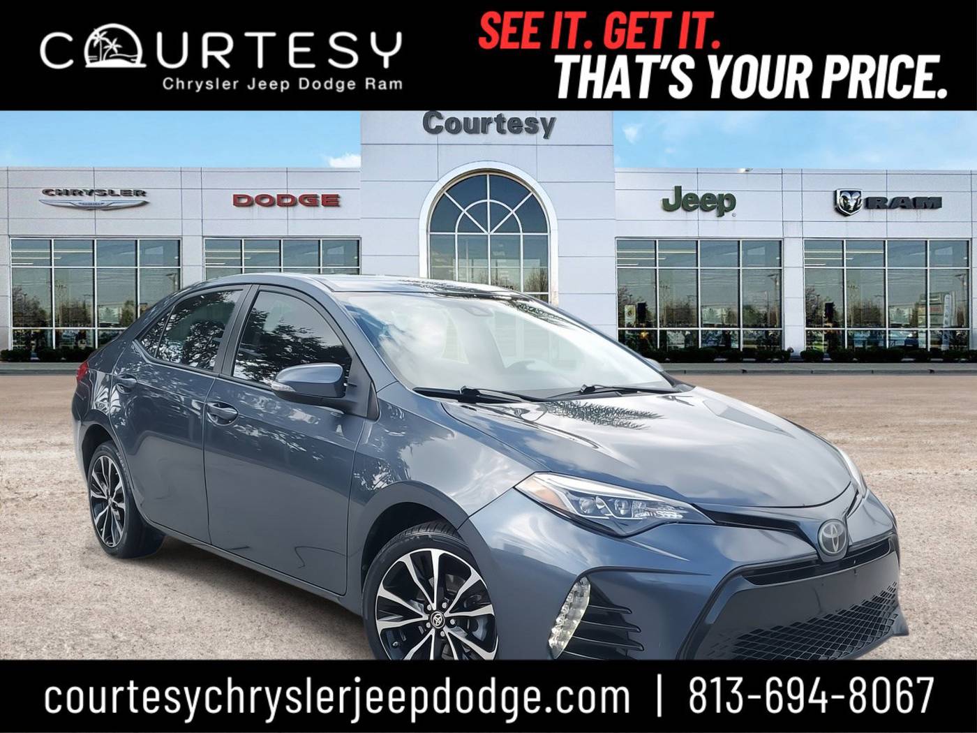 2017 Toyota Corolla L — Sedan — 95,347 mi — Tampa, FL