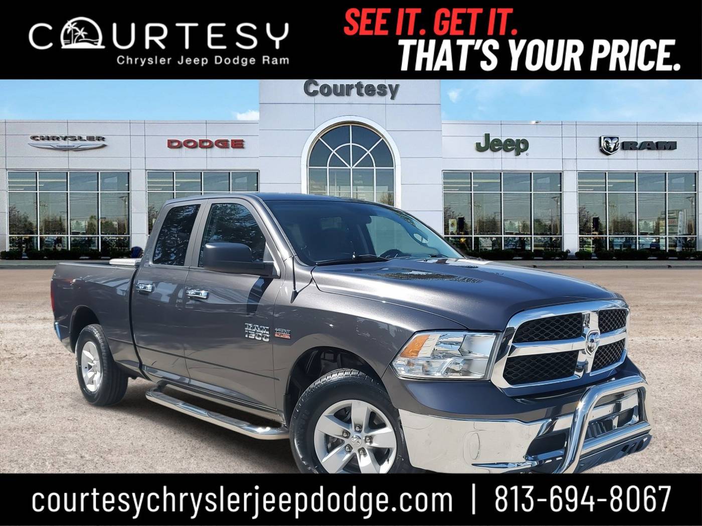 2017 Ram 1500 SLT — Pickup Truck — 75,648 mi — Tampa, FL