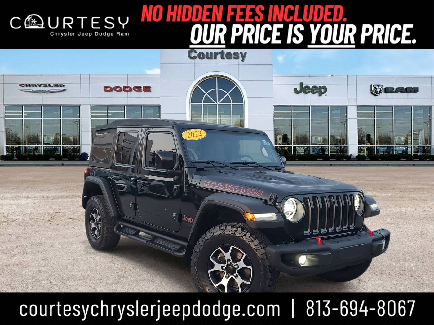 2022 Jeep Wrangler Rubicon — SUV — 28,397 mi — Tampa, FL