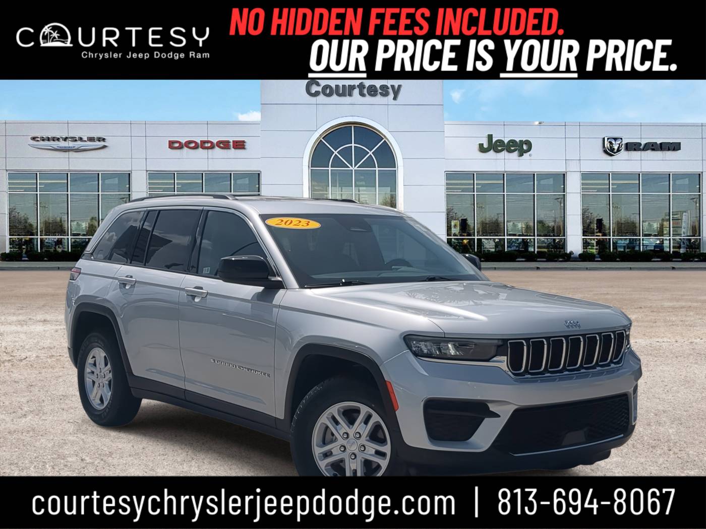 2023 Jeep Grand Cherokee Laredo — SUV — 44,882 mi — Tampa, FL
