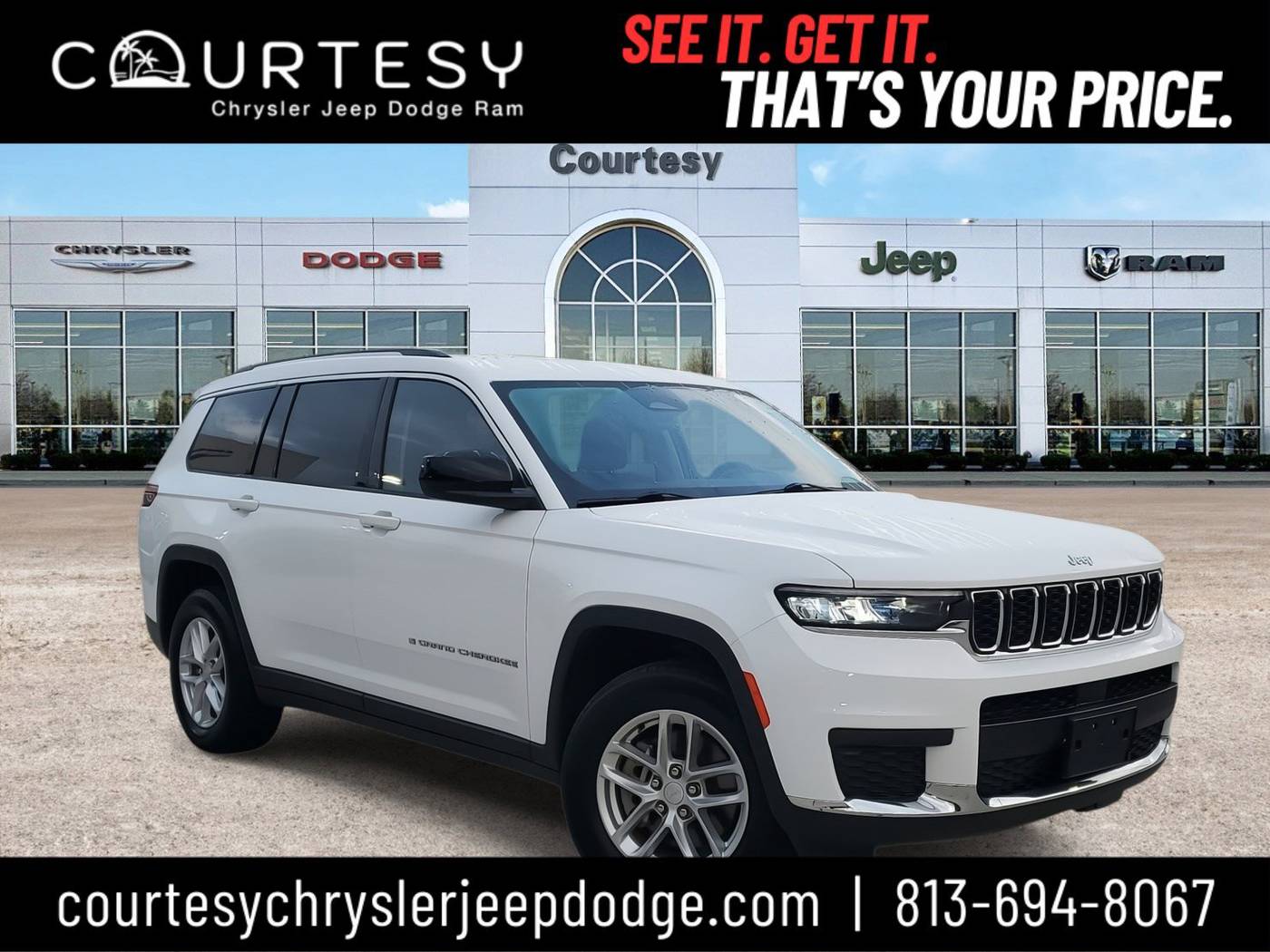 2023 Jeep Grand Cherokee Laredo — SUV — 49,306 mi — Tampa, FL