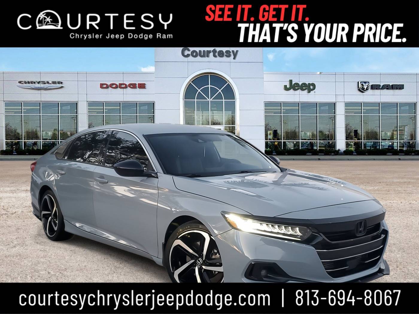 2021 Honda Accord Sport — Sedan — 58,877 mi — Tampa, FL