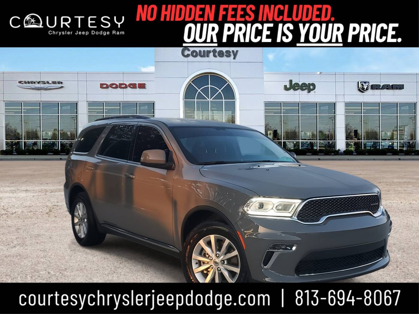 2022 Dodge Durango SXT — SUV — 45,421 mi — Tampa, FL