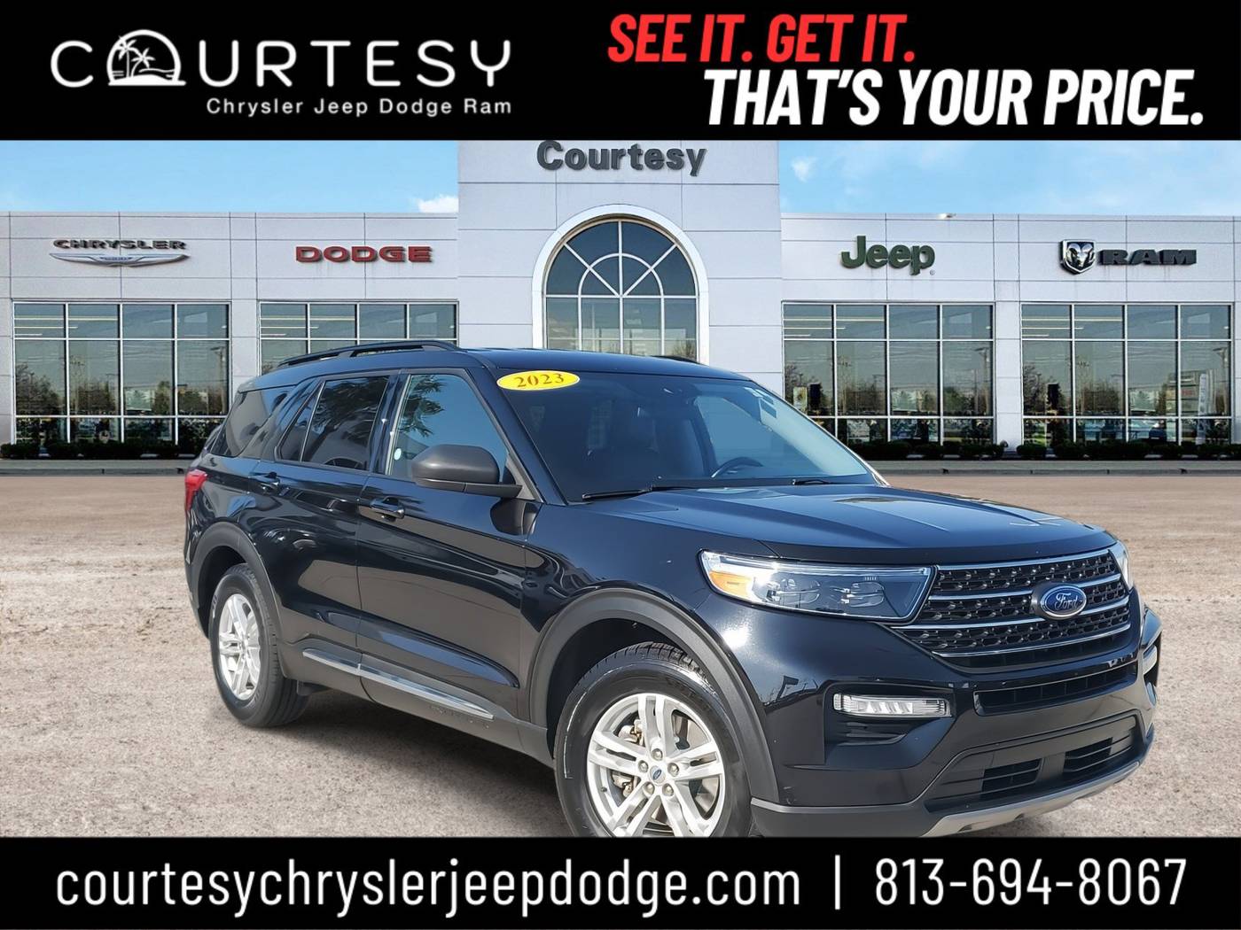 2023 Ford Explorer XLT — SUV — 55,382 mi — Tampa, FL
