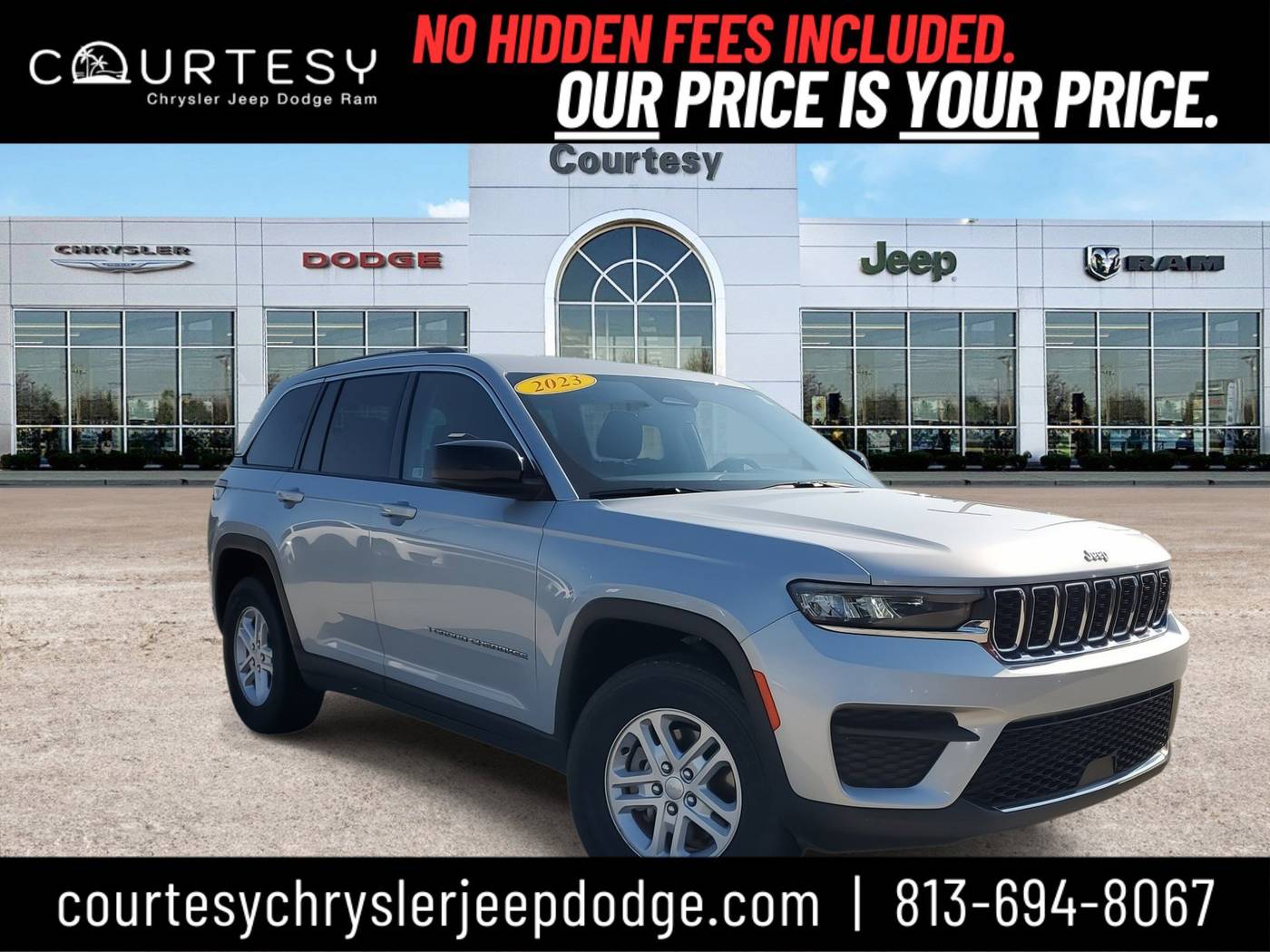 2023 Jeep Grand Cherokee Laredo — SUV — 43,827 mi — Tampa, FL