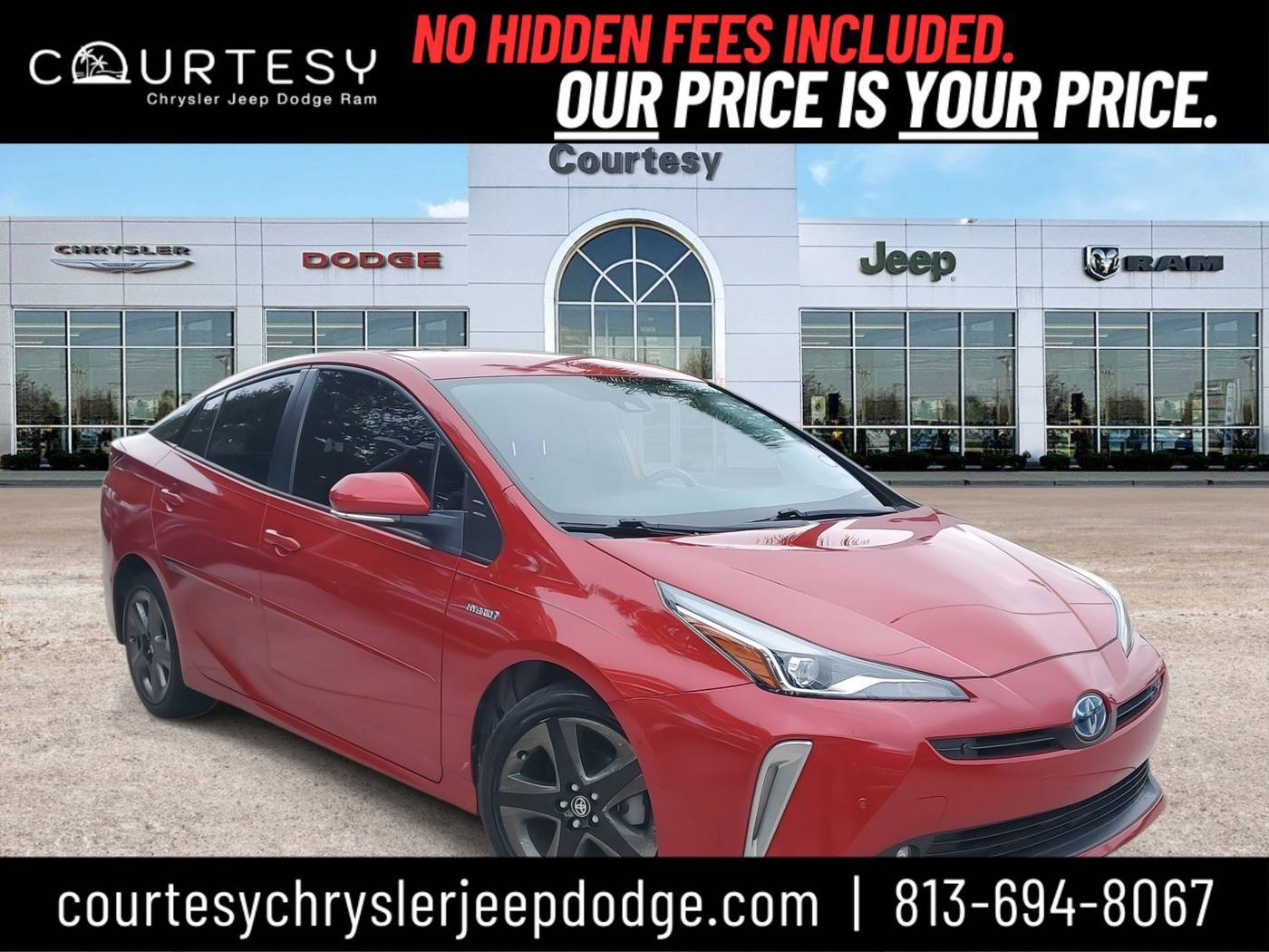 2022 Toyota Prius XLE — Hatchback — 35,735 mi — Tampa, FL