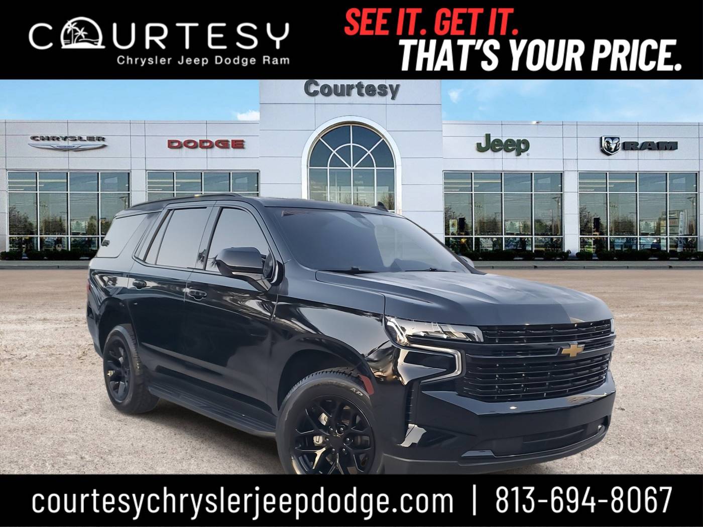 2021 Chevrolet Tahoe LT — SUV — 57,920 mi — Tampa, FL