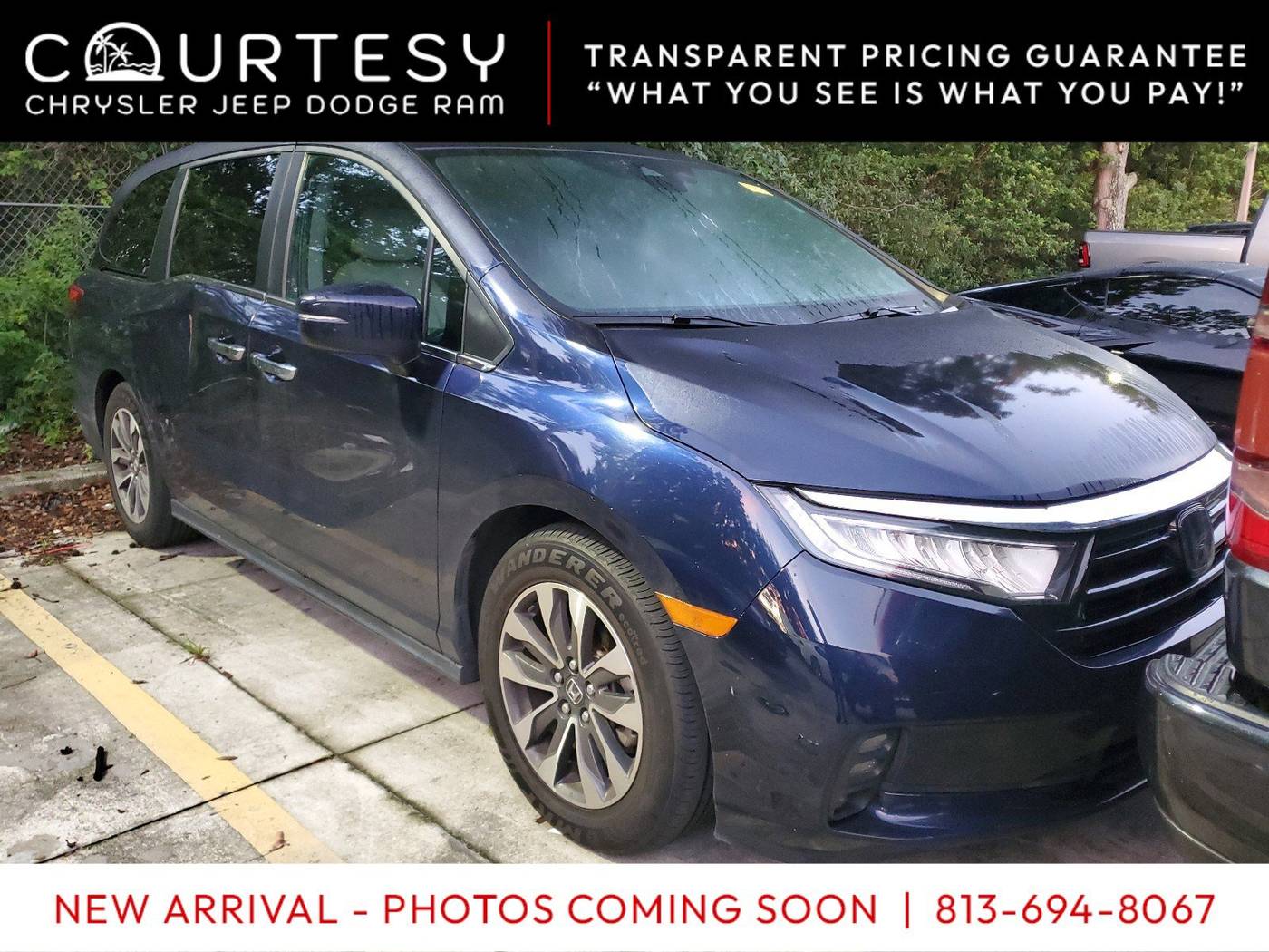 2021 Honda Odyssey EX-L — Minivan — 71,188 mi — Tampa, FL