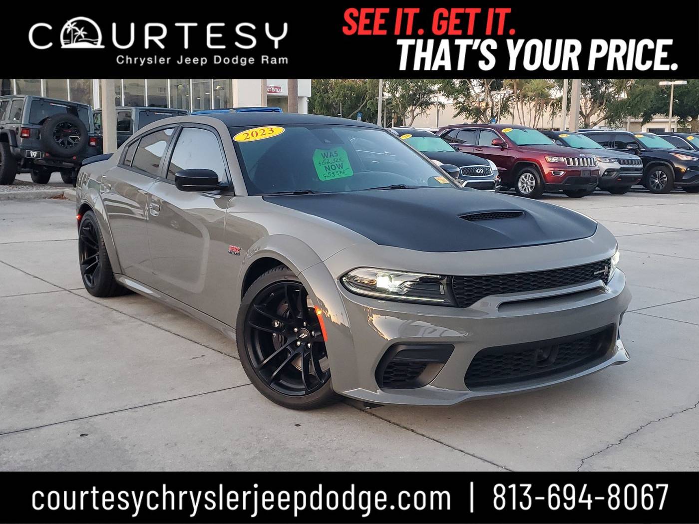 2023 Dodge Charger Scat Pack Widebody — Sedan — 16,253 mi — Tampa, FL