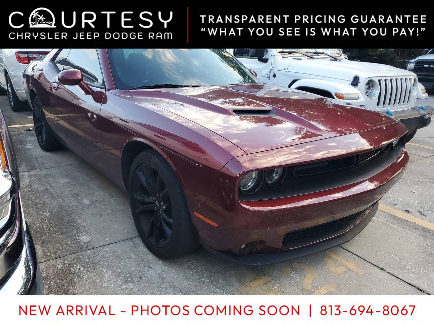 2018 Dodge Challenger SXT Plus — Coupe — 59,205 mi — Tampa, FL