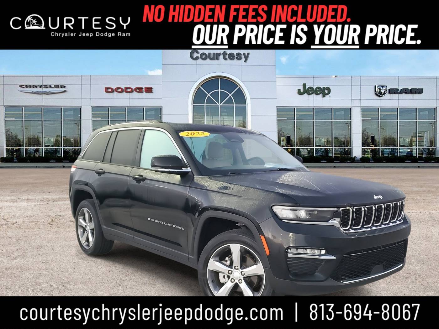 2022 Jeep Grand Cherokee Limited — SUV — 18,870 mi — Tampa, FL
