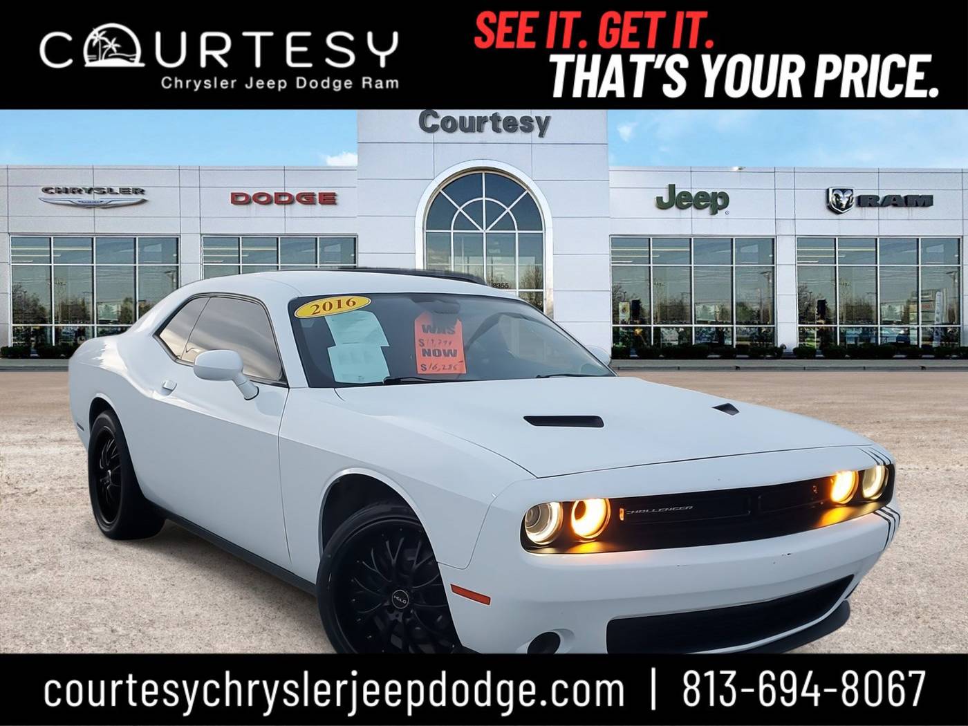 2016 Dodge Challenger SXT — Coupe — 103,150 mi — Tampa, FL