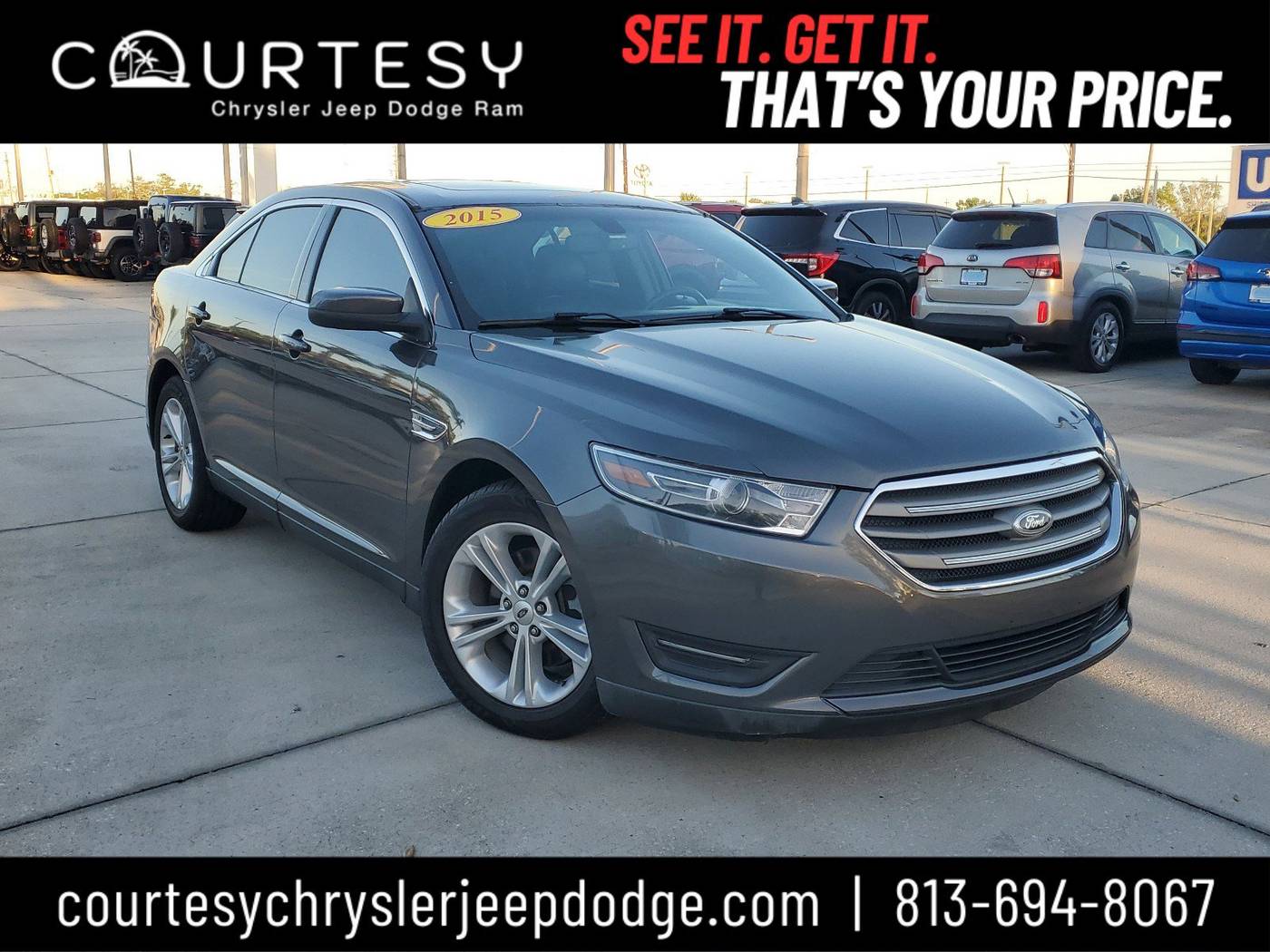 2015 Ford Taurus SEL — Sedan — 95,715 mi — Tampa, FL