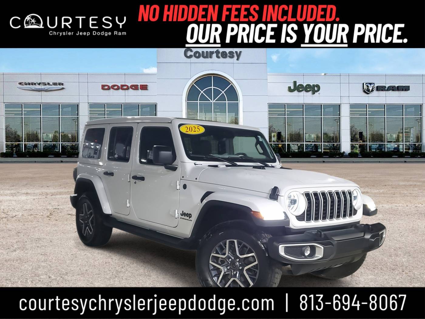 2025 Jeep Wrangler Sahara — SUV — 5,226 mi — Tampa, FL