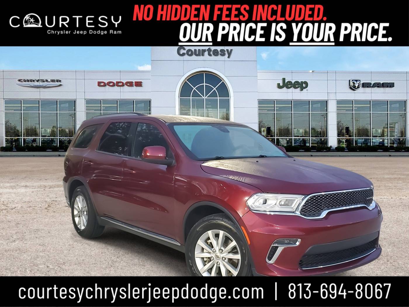 2022 Dodge Durango SXT — SUV — 12,487 mi — Tampa, FL