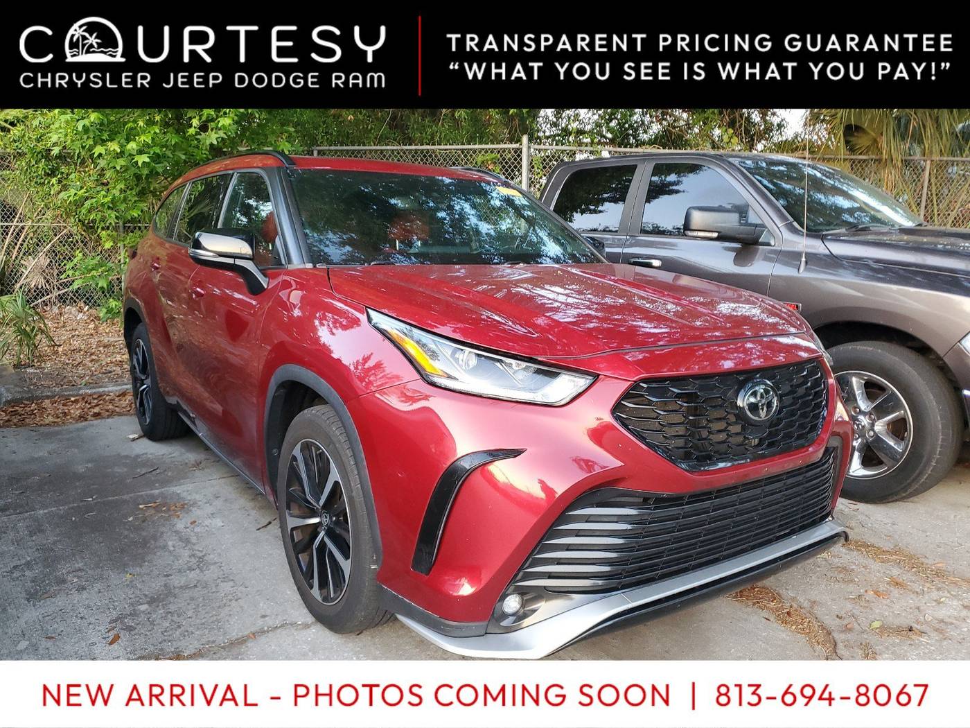 2022 Toyota Highlander XSE — SUV — 68,525 mi — Tampa, FL