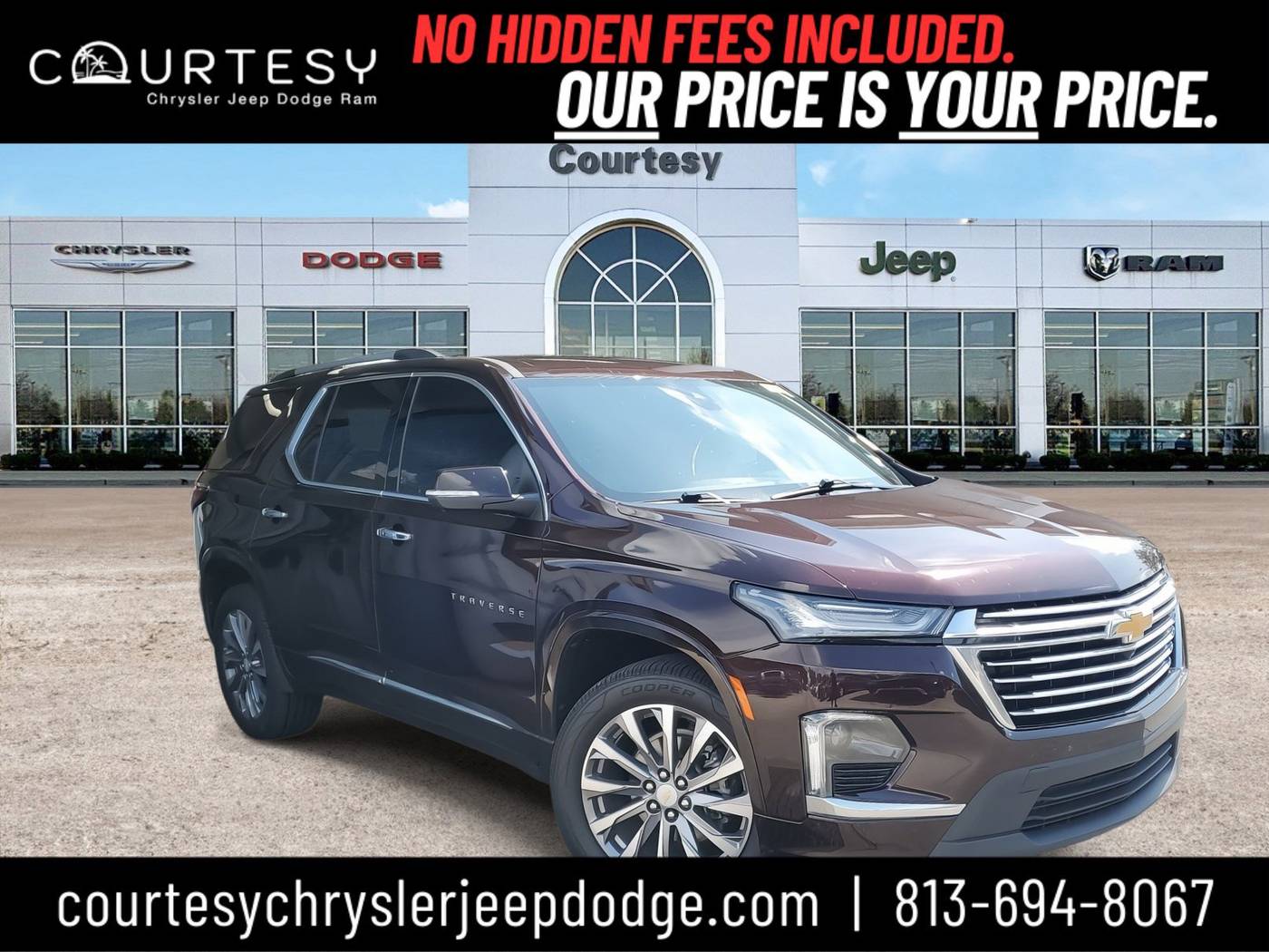 2023 Chevrolet Traverse Premier — SUV — 48,000 mi — Tampa, FL