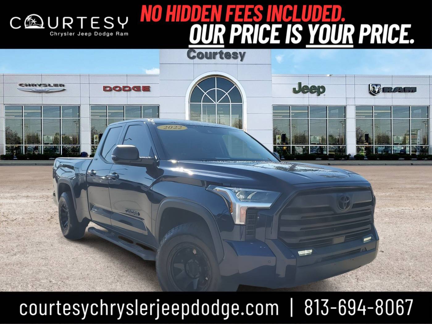 2022 Toyota Tundra SR5 — Pickup Truck — 98,622 mi — Tampa, FL